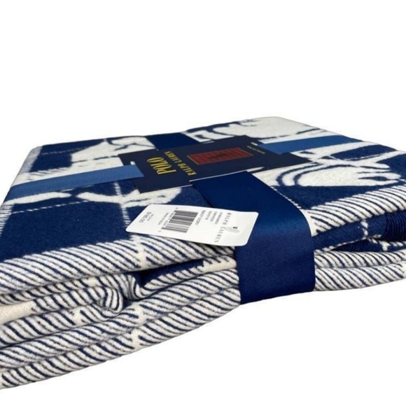 NWT Ralph Lauren Polo Oakwood Big Pony Throw - Picture 11 of 13